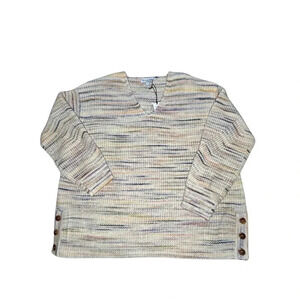 NWT- Michael Stars Autumn SpaceDye Sweater women’s size 2X